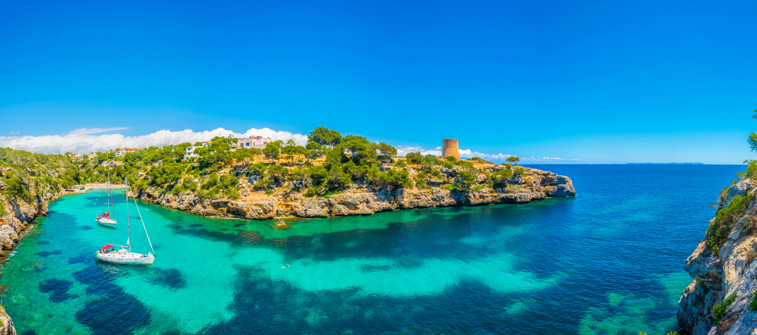 Cala Pi bay at Mallorca, Spain
